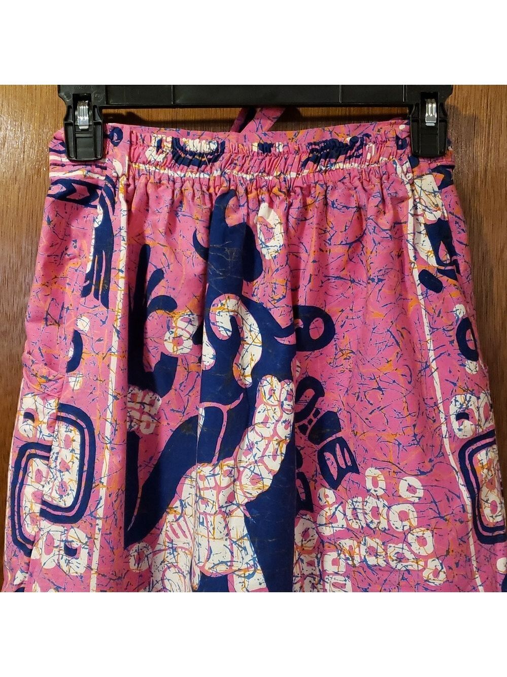 Vintage Mexican Batik Print Skirt - Picture 4 of 6